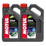 Motul Snowpower 8L 2T Pre Mix Injection Stroke Motor Oils 4L 105888. Fixed Price $79.95.
