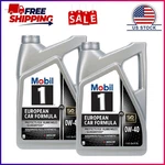 (2 Pack) Mobil 1 Fs European Car Formula Full Synthetic Motor Oil 0W-40, 5 Quart. Fixed Price $54.89.