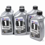 Mobil 1 Racing 0W-30 6 Quarts Total Advanced Full Synthetic Motor Oil Case. Fixed Price $48.99.