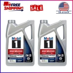 Pack, Mobil 1 High Mileage Full Synthetic Motor Oil 0W-20, 5 Quart. Fixed Price $46.90.