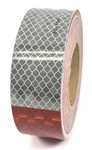 3M Reflective Tape 11" RED/7" White Pattern 913 Series 2"X150' Rl Dot (kiss Cut). Fixed Price $85.42.