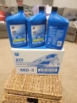 Chevron MD-3 Automatic Transmission Fluid 15 Quarts Iso Syn Technology. Fixed Price $105.00.