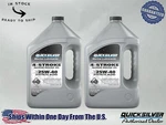 Quicksilver Oem 25W-40 Synthetic Marine Engine Oil, 1 Gallon 8M0078623-2PACK. Fixed Price $109.82.