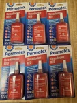 Permatex 27240 High-temperature Threadlocker Red 1.22 Fl Oz. (36 Ml). Fixed Price $24.99.