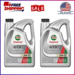 Pack, Castrol Gtx Full Synthetic 5W-20 Motor Oil, Quarts. Fixed Price $44.50.