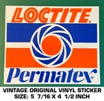 Loctite Permatex - Vintage Original Vinyl Decal Sticker Racing Products. Fixed Price $9.50.