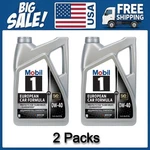2 Packs Mobil 1 Fs European Car Formula Full Synthetic Motor Oil 0W-40, 5 Quart. Fixed Price $44.44.