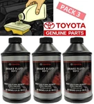 Pack Genuine Oem Toyota DOT-3 Brake Fluid 00475-1BF03 12 Fl.oz. Each. Fixed Price $38.99.