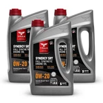 Triax Synergy Srt 0W-20 Full Synthetic Pao And Ester Engine Oil (5 Quart) 3 Pack. Fixed Price $143.00.