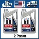 Packs Mobil 1 High Mileage Full Synthetic Motor Oil 5W-20, Quart. Fixed Price $42.44.