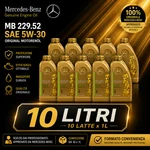 Mercedes-benz Genuine 5W30 Engine Oil 10L Mb 229.52 Synthetic Dpf. Fixed Price $177.80.