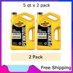 (2 Pack) Pennzoil Full Synthetic 0W-20 Motor Oil, 5 Quart, Freeship. Fixed Price $42.99.