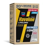 Havoline Motor Oil 0W20 Pro-ds Lifelong Full Synthetic Smart Change Pack Of 1. Fixed Price $40.56.