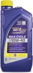 Royal Purple 01315 Max Cycle 10W-40 High Performance Quart (32 Ounces). Fixed Price $26.41.
