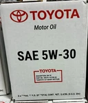 Toyota 5W-30 Motor Oil 6 Pack. Fixed Price $49.95.