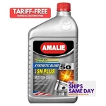 1 Qt Amalie AMA65656-56 50W Semi-synthetic Motor Oil Pack Of Performance Parts. Fixed Price $31.98.
