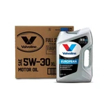 Valvoline European Full Synthetic Xl-iii 5W-30 Motor Oil; 3-5 Quart Bottle Case. Fixed Price $155.37.
