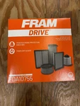 Fram Drive Engine Air Filter FDA10755 Rigid Panel - New. Fixed Price $16.88.