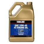 Oem Genuine Yamaha Yamalube 10W-40 Full Synthetic 4T Hp Engine Motor Oil Gal. Fixed Price $48.95.