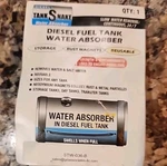 Tank Snake Diesel Water Absorber B3C 6-036-1-X 3A. Fixed Price $95.00.