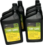 John Deere 5W-30 5W30 Turf-gard 4-CYCLE Gas Engine Oil 32OZ TY25121X6Q. Fixed Price $49.95.
