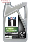 5 Quart Mobil 1 Advanced Fuel Economy Full Synthetic Motor Oil 0W-20. Fixed Price $29.96.