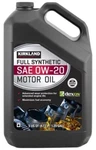 Kirkland Signature 0W-20 Full Synthetic Motor Oil 5-QUART. Fixed Price $69.00.