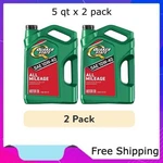 (2 Pack) Quaker State All Mileage 10W-40 Motor Oil, 5 Quart. Fixed Price $36.99.