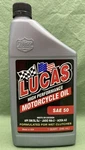 New Lucas Oil 10712 Sae 50 High Performance Motorcycle Quart. Fixed Price $17.04.