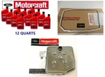 Motorcraft Mercon Lv 12 Qts Filter Oil Pan Gasket Kit Ford 6R80 Transmission. Fixed Price $198.99.