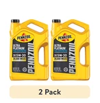 Pennzoil Ultra Platinum 5W-30 Motor Full Synthetic 2 Pack. Fixed Price $48.99.