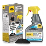 - Silicone Finishing Kit With Smoothing Spray, Caulk Tool Included, 24OZ. Fixed Price $28.14.