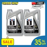 (2 Pack) Mobil 1 Fs European Car Formula Full Synthetic Motor Oil 0W-40, 5 Quart. Fixed Price $58.99.