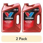 Valvoline High Mileage 10W-40 Motor Oil 5 Qt 2-PACK Free Shipping. Fixed Price $40.41.