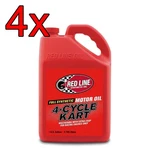 Case Of Red Line Full Synthetic 5W20 4-STROKE Kart Engine Motor Oil 1 Gallon. Fixed Price $246.88.