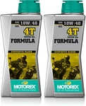 2 Bottles Motorex 10W-40 Formula Semi Blend Synthetic 4T Engine Oil Motorcycle. Fixed Price $39.99.