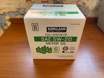 Kirkland Signature 1-QUART 5W-20 Full Synthetic Motor Oil 6 Pack. Fixed Price $41.00.