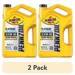 Big Sale (2 Pack) Pennzoil Platinum Full Synthetic 5W-30 Motor Oil, Quart. Fixed Price $51.94.