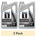 Mobil 1 Full Synthetic 5W-30 Motor Oil Advanced Engine Protection 2 Pack. Fixed Price $42.95.