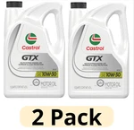 2 Pack Castrol Gtx 10W30 Engine Oil 5QT Shipping Included. Fixed Price $84.61.