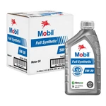 Mobil Full Synthetic Motor Oil 5W-30, 1 Quart, Case Of 6. Fixed Price $42.55.
