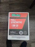 Motor Oil 5W-30, Full Synthetic. Fixed Price $125.00.