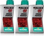 3 Bottles Motorex 10W-50 Cross Power Synthetic 4T Engine Oil Motorcycle Racing. Fixed Price $69.99.