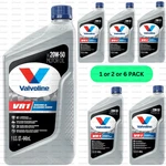 6 Valvoline VR1 Racing Sae 20W-50 High Performance Zinc Motor Oil Qt. Fixed Price $29.49.