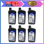 Mopar 5W20 Full Synthetic Motor Oil 6 Quarts Chrysler Jeep Dodge Ram. Fixed Price $55.14.