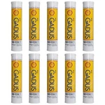 Pack Shell Gadus S3 V220C #2 Grease; 550027558; (10) 14OZ Tubes. Fixed Price $59.99.