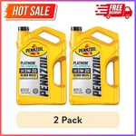 (2 Pack) Pennzoil Platinum Full Synthetic 5W-20 Motor Oil, 5-QUART. Fixed Price $44.15.