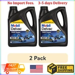 Mobil Delvac 1300 Super Heavy Duty Synthetic Blend Diesel Engine Oil 15W-40 2PCS. Fixed Price $28.98.