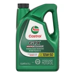 Castrol Gtx High Mileage 10W-30 Synthetic Blend Motor Oil, 5 Quarts. Fixed Price $26.24.