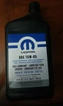 Genuine Mopar Lubricant Gear Oil 68232948AB. Fixed Price $15.00.